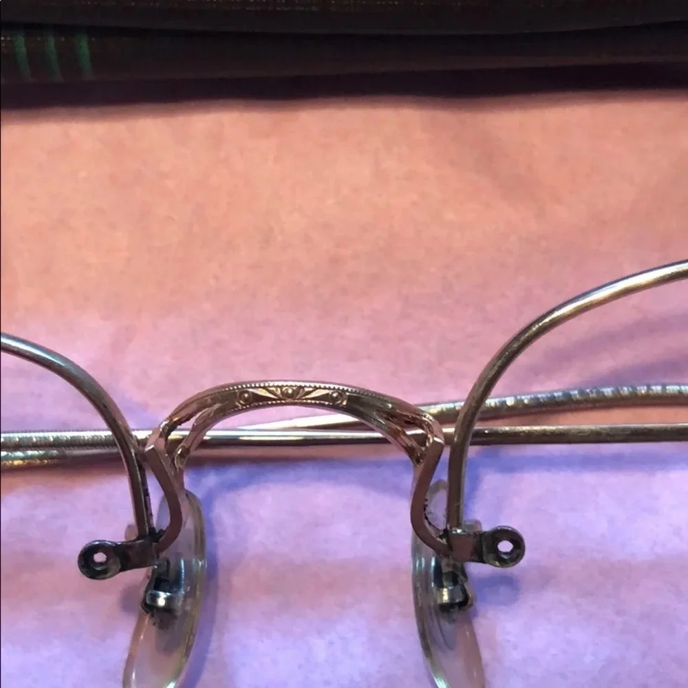 Vintage 12K gold grams with original case San Fran